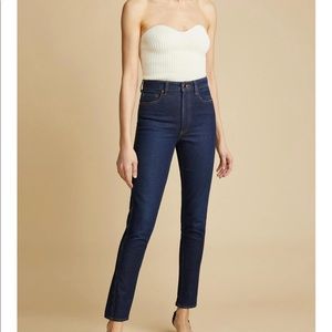 Khaite - Vanessa High Rise straight leg Stretch Jeans - BNWT - SZ 23